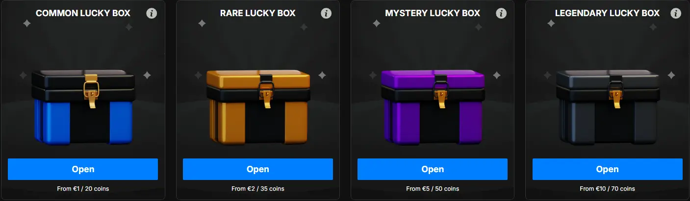 NikaSpin lucky box casino